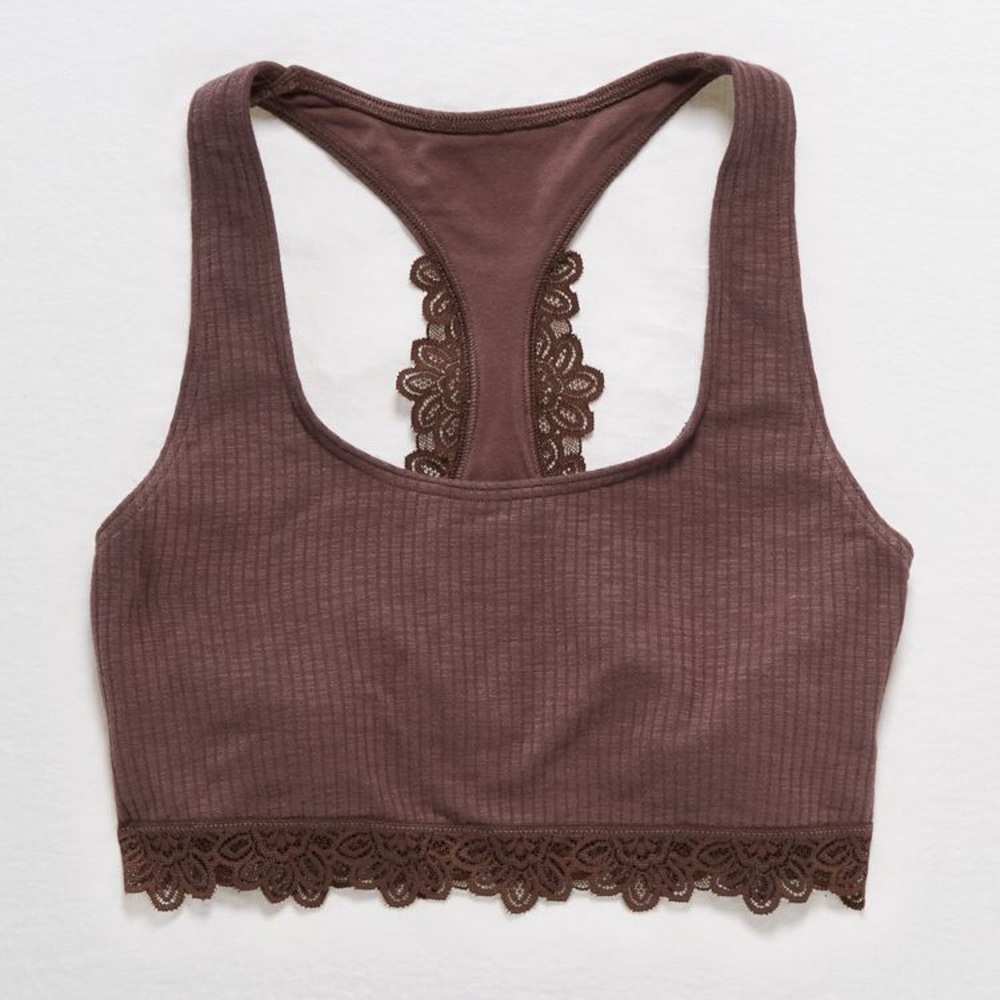 Brown aerie bralette